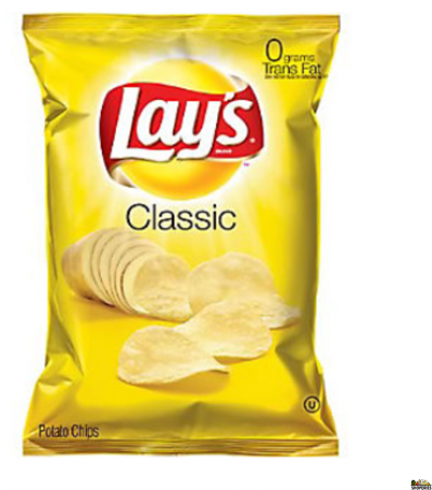 Lay's Potato Chips Classic - Lays Potato Chips (450x450), Png Download