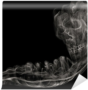 Smoke Into Skull Tattoo (400x400), Png Download