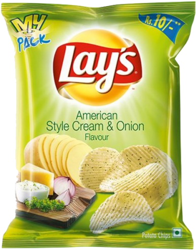 American Lays Chips Flavor (500x500), Png Download