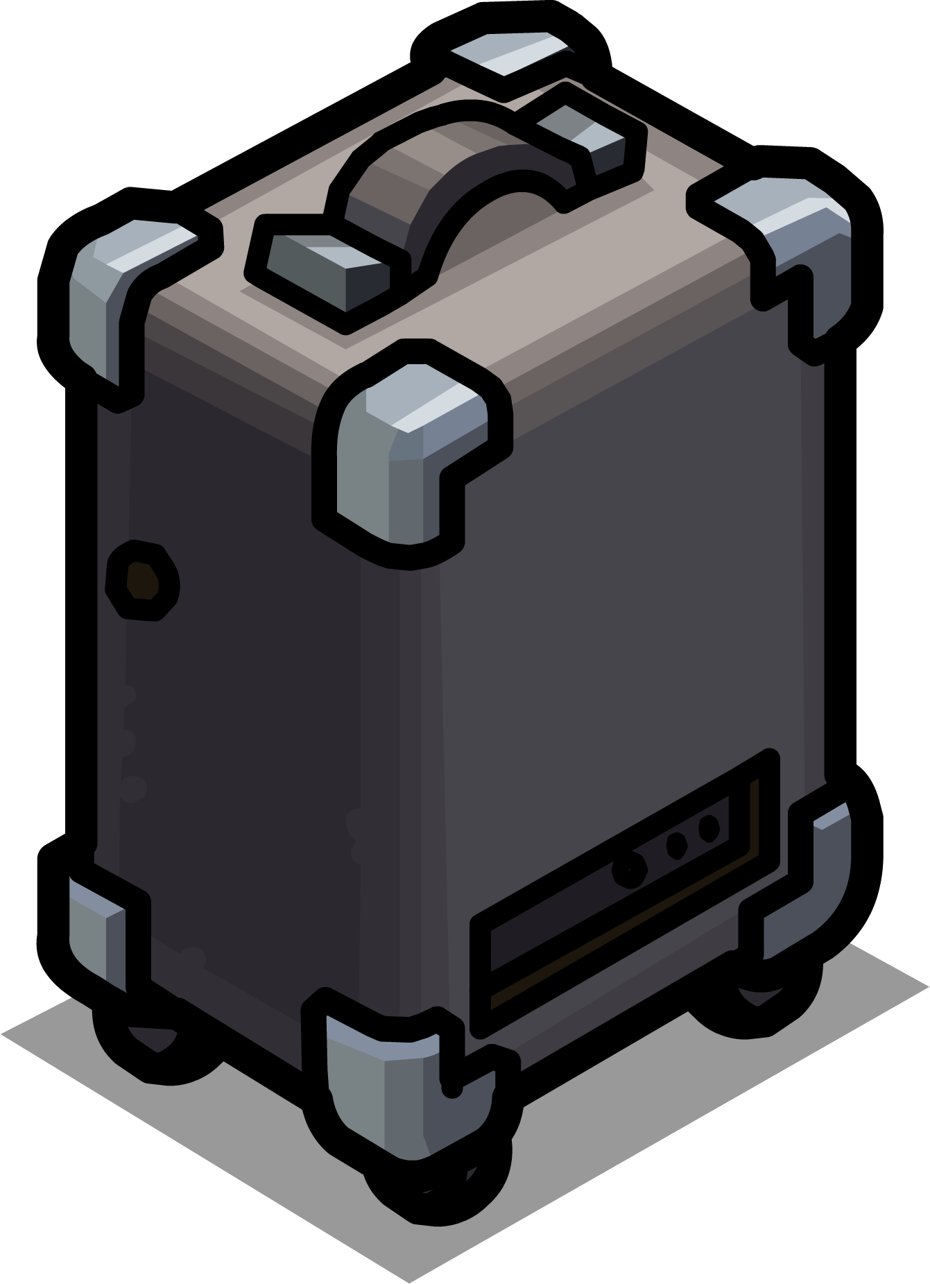 Rock Out Amp Sprite 008 - Bag (1341x1851), Png Download