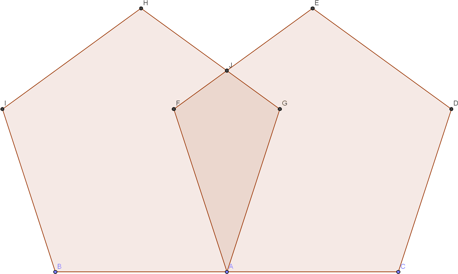 Picture Of Pentagons - Khaki (2110x1093), Png Download