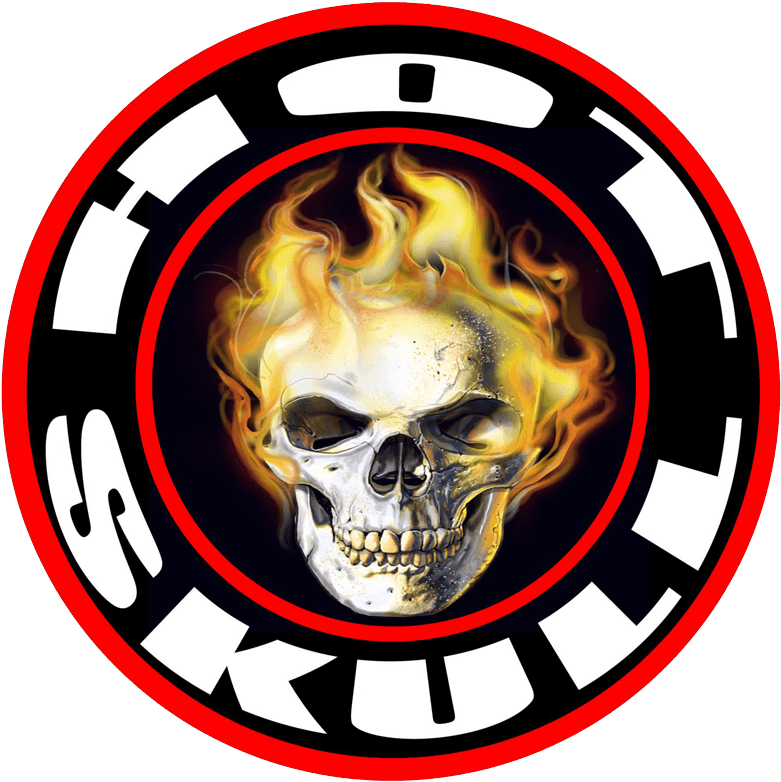 Image - Hot Skull Logo (802x809), Png Download