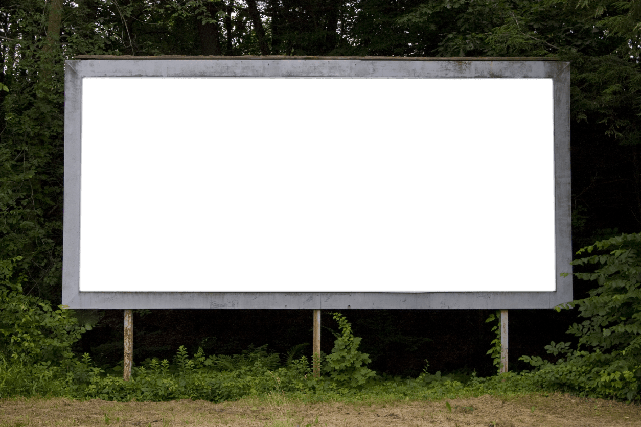 Billboard Frame Sticker By Constance Keller - Pathos Logos Ethos In Billboard (1254x836), Png Download