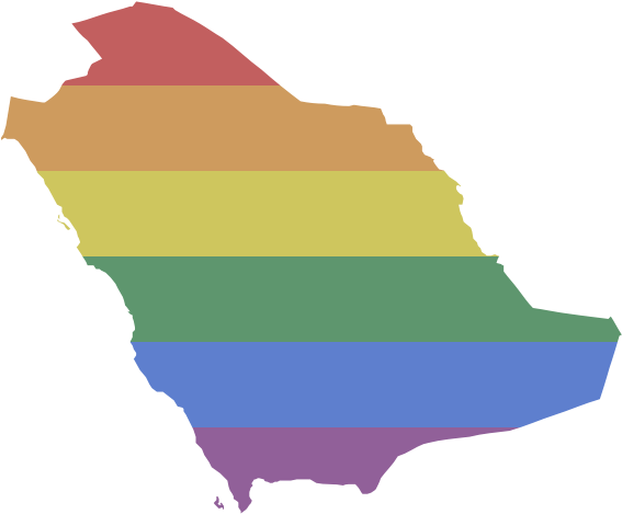 Lgbt Saudi Arabia (600x600), Png Download