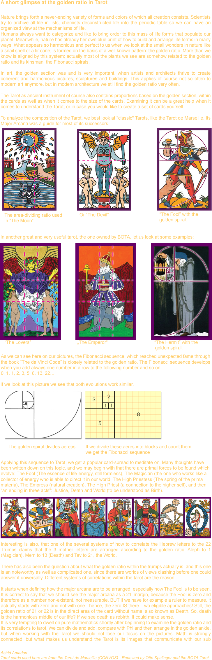 Tarot By Astrid Amadori - Creative Arts (822x2343), Png Download