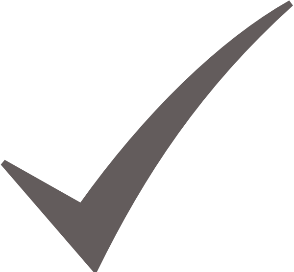 Yellow Check Mark Clipart - Check Mark Free Clipart (600x556), Png Download
