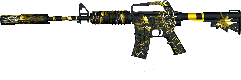 M4a1 Gold Viper - M4a1 S Control Panel Csgo (1024x1024), Png Download