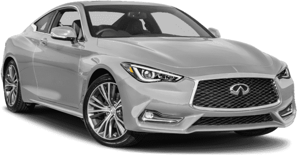 New 2018 Infiniti Q60 - Gray 2018 Infiniti Q60 3.0 T Luxe (640x480), Png Download