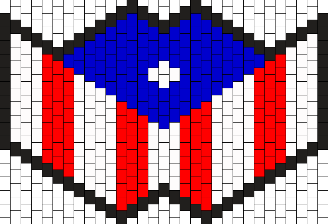 Captain America Mask Bead Pattern - Creative Arts (650x444), Png Download