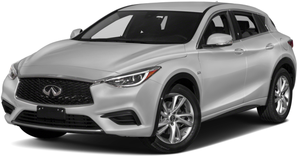 New 2018 Infiniti Qx30 Luxe Awd - 2017 Toyota Camry White (640x480), Png Download