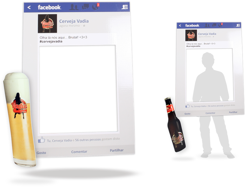 Photoboot Facebook3 - Glass Bottle (960x720), Png Download