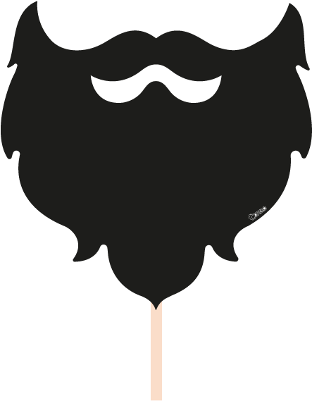 Party Photobooth Props Figure Beards - Man (600x600), Png Download