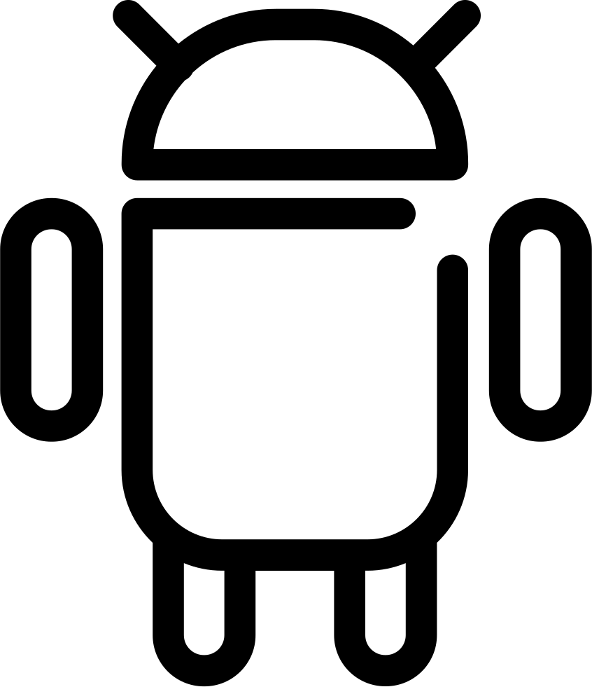 Android Logo - - Android Vector (846x981), Png Download
