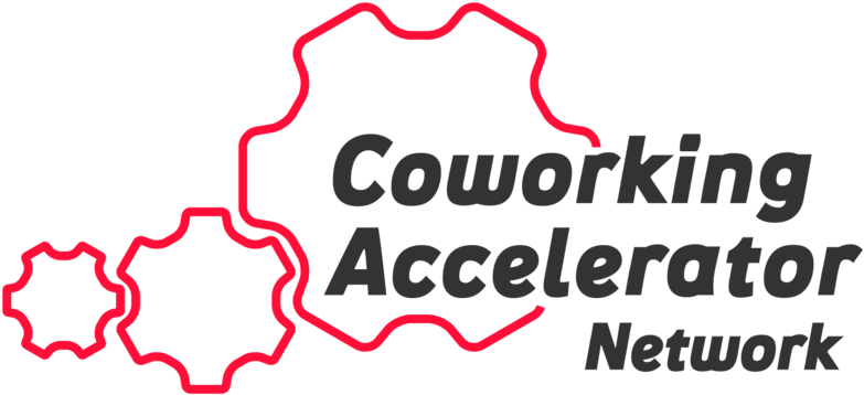 Coworking Accelerator Network Logo (1000x563), Png Download