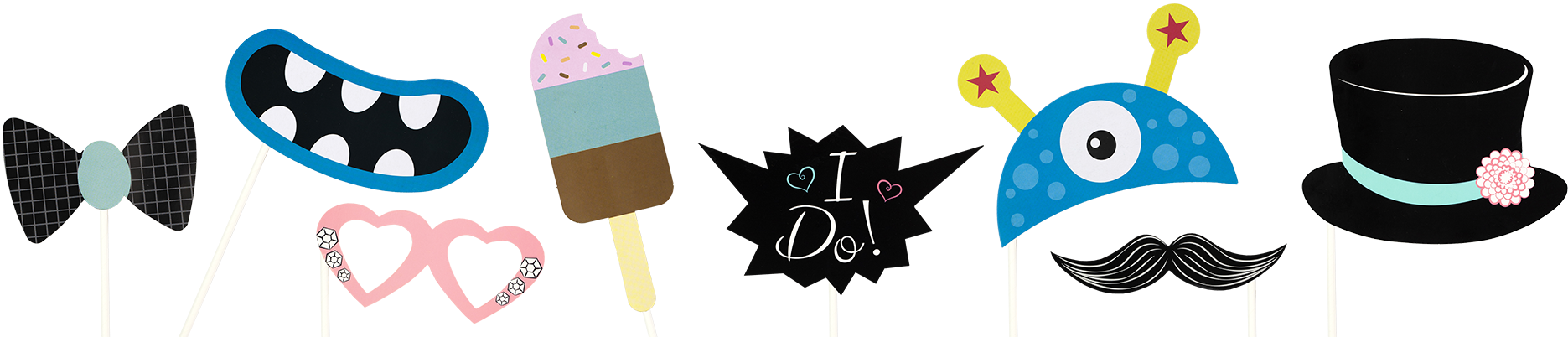 1234567891011121314 - Props Wedding Hen Night Games (1900x500), Png Download