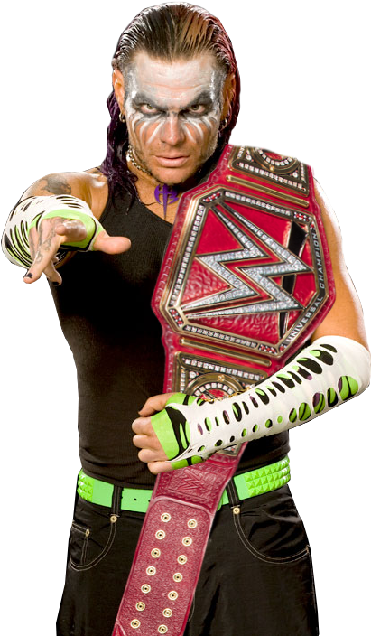 Jeff Hardy Universal Champion By Badluckshinska On - Jeff Hardy Campeonato Universal (448x712), Png Download