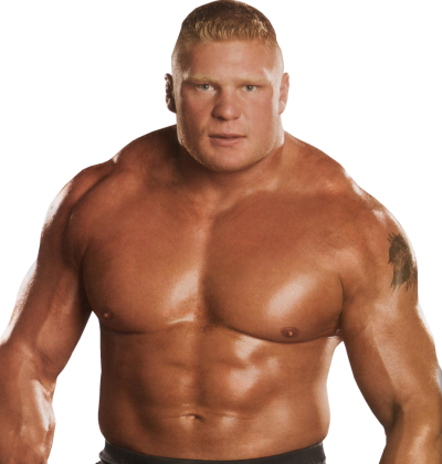 Brock Lesnar - Wwe Brock Lesnar Body (400x420), Png Download