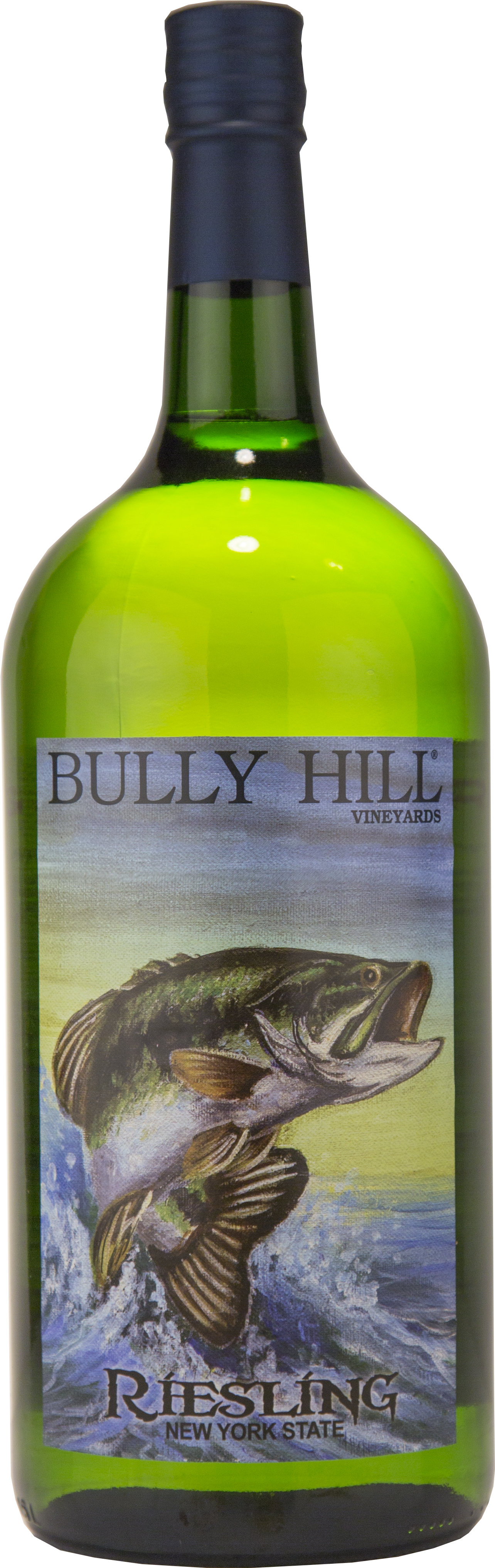Detailsbuy Now - Bully Hill 'fish' Riesling (1514x4236), Png Download