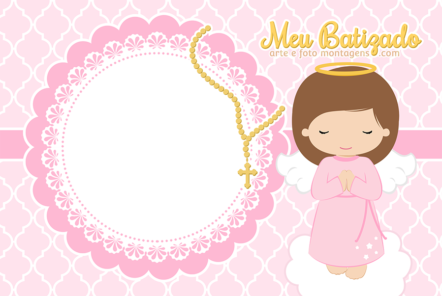 Batizado-anjinha Lucca, Selfie, Girl Christening, Collages, - Anjinha Para Batizado Png (898x603), Png Download
