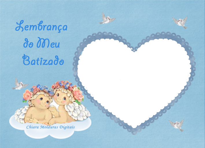 [batizado -alichiara ] - Molduras Para Fotos De Batizado (709x513), Png Download