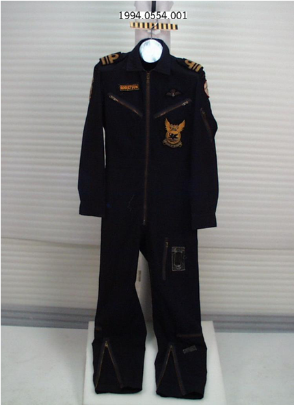 Manufactured In This Flight Suit Was Worn For Protection - Military Uniform (660x590), Png Download