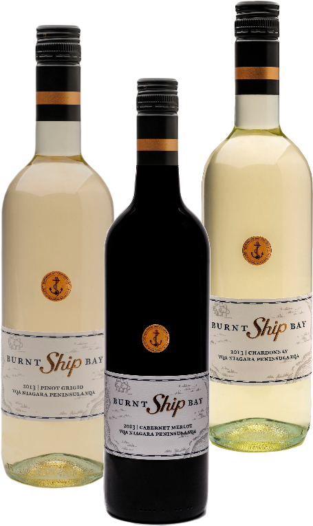 Burnt Ship Bay Estate Winery Wine Grouping - Burnt Ship Bay (535x796), Png Download