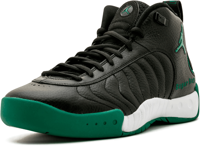 Stadium Goods Purchase Link - Jordan Jumpman Team Pro Ray Allen 369267-031 Black (1000x600), Png Download