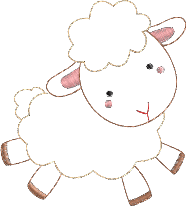 Ovelhinha - Ovelhinha Png (600x600), Png Download