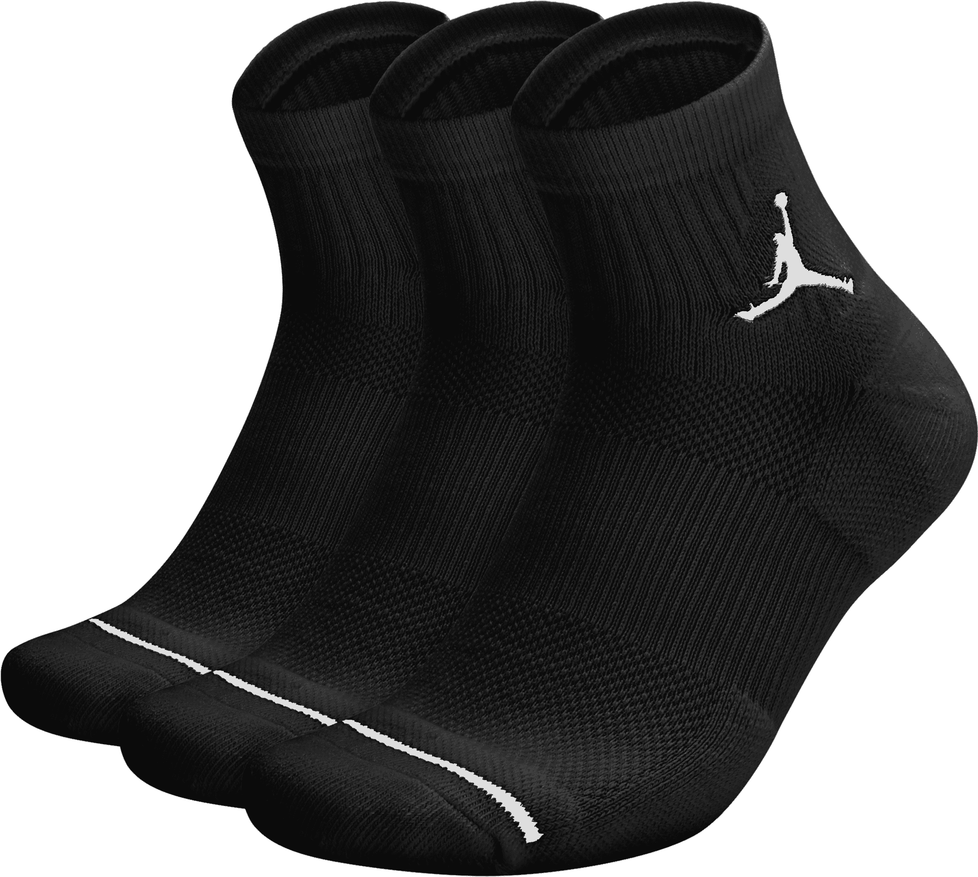 Air Jordan Jumpman High-intensity Quarter Sock - Sock (2000x2000), Png Download