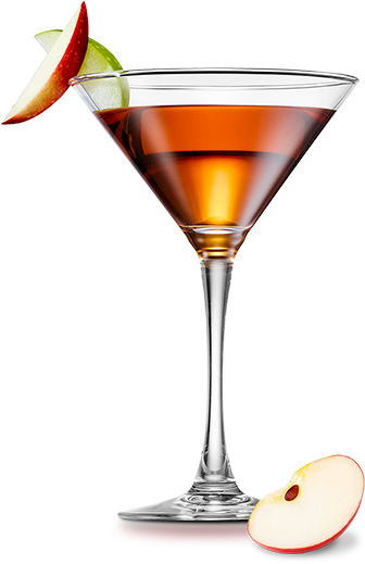 This Serve Takes A Simple, Classic Cocktail And Adds - Manhattan (473x527), Png Download