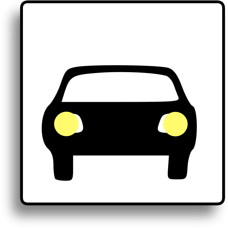 Car Icon For Use With Signs Or Buttons Png - Canada Driving License Test (900x891), Png Download