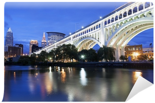 Poster: Benkrut's Cleveland Skyline, 61x41cm. (400x400), Png Download