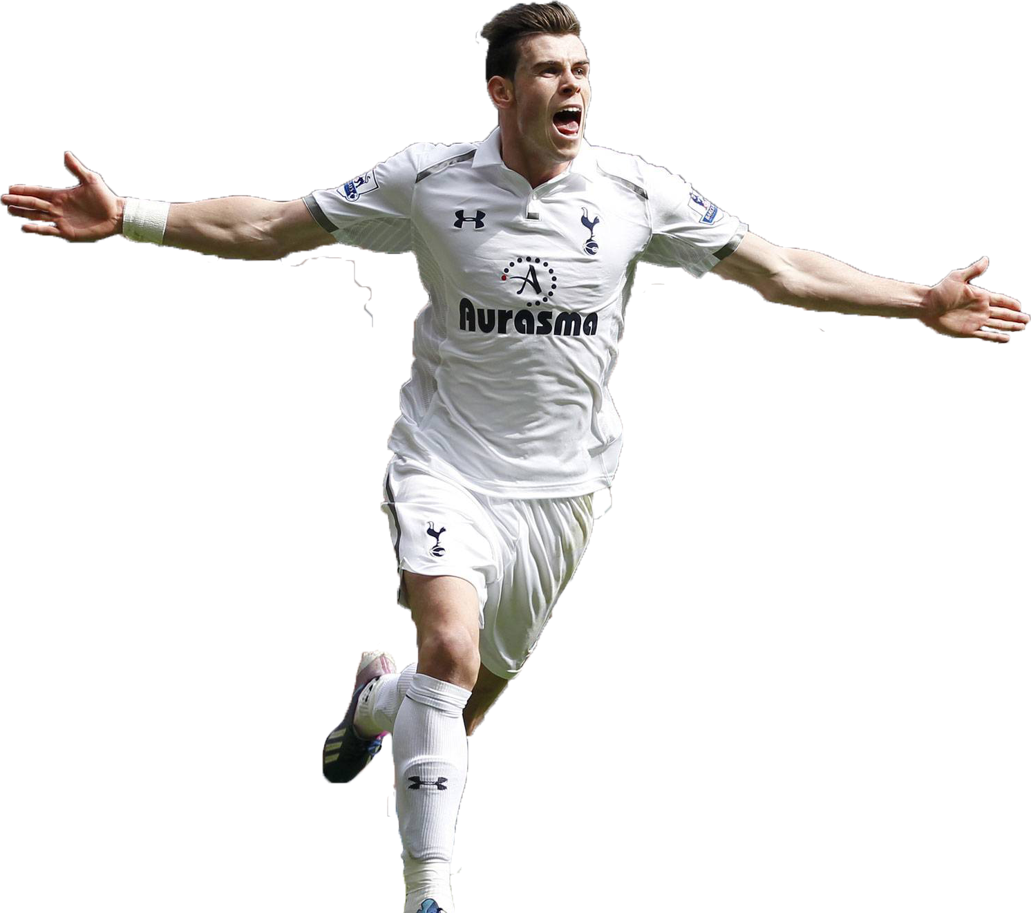 Gareth Bale - Gareth Bale Tottenham Png (1492x1321), Png Download