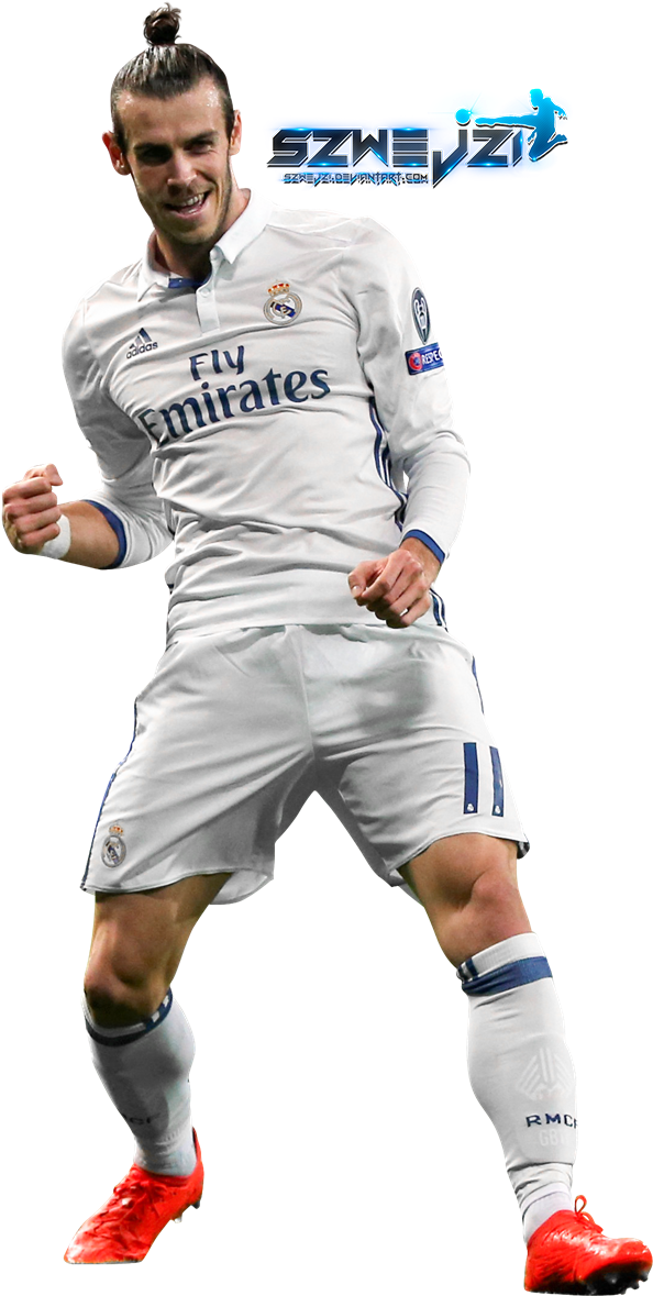 Gareth Bale Png - Gareth Bale 2017 Png (627x1200), Png Download