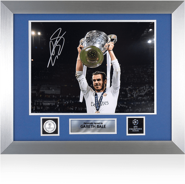 Skip To The End Of The Images Gallery - Gareth Bale Signed Photo - Real Madrid 2016 Uefa Champions (700x700), Png Download