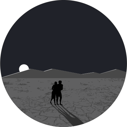 A Just Condemnation - Silhouette (411x411), Png Download