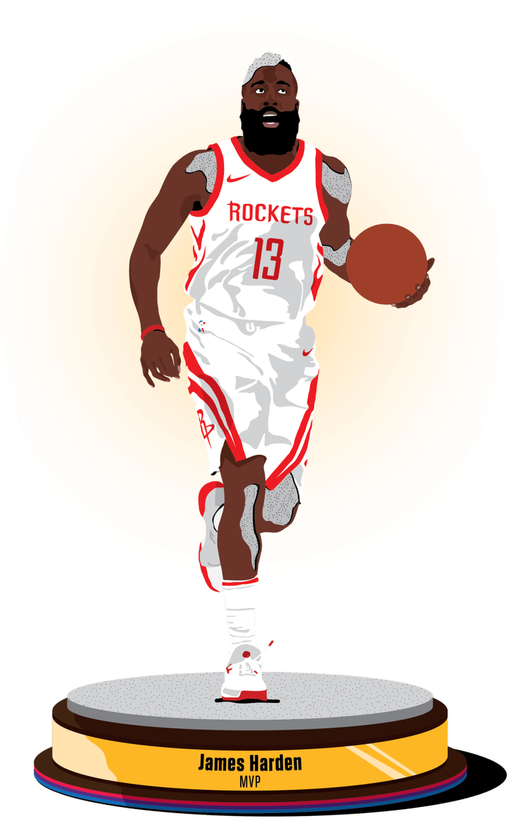 Your 2017-18 Nba Mvp Is The Beard - James Harden Artwork (927x1200), Png Download