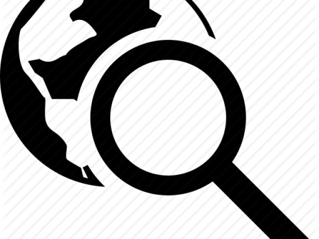 Icons Clipart Magnifying Glass - A Ha (640x480), Png Download