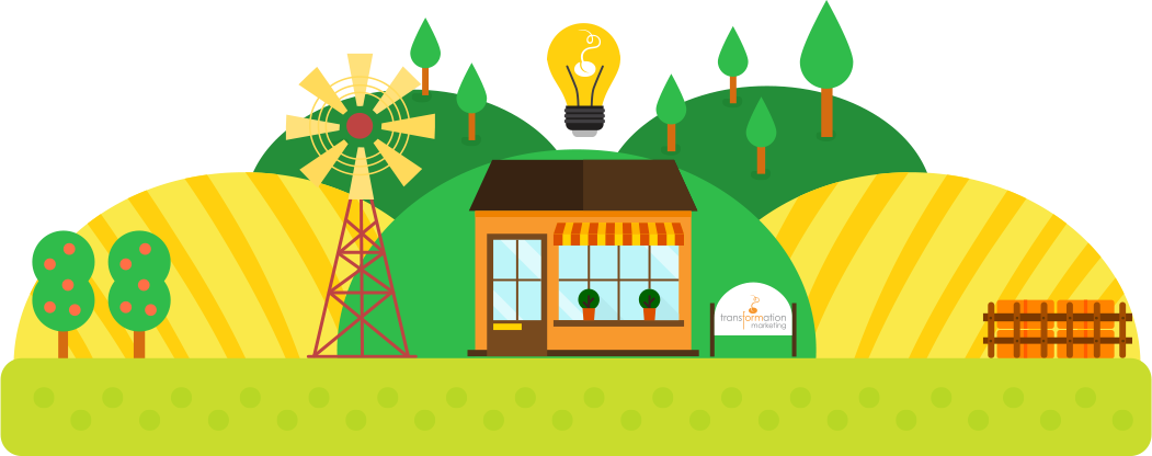 Advantages Of A Rural Agency - Transformation Marketing (1051x416), Png Download