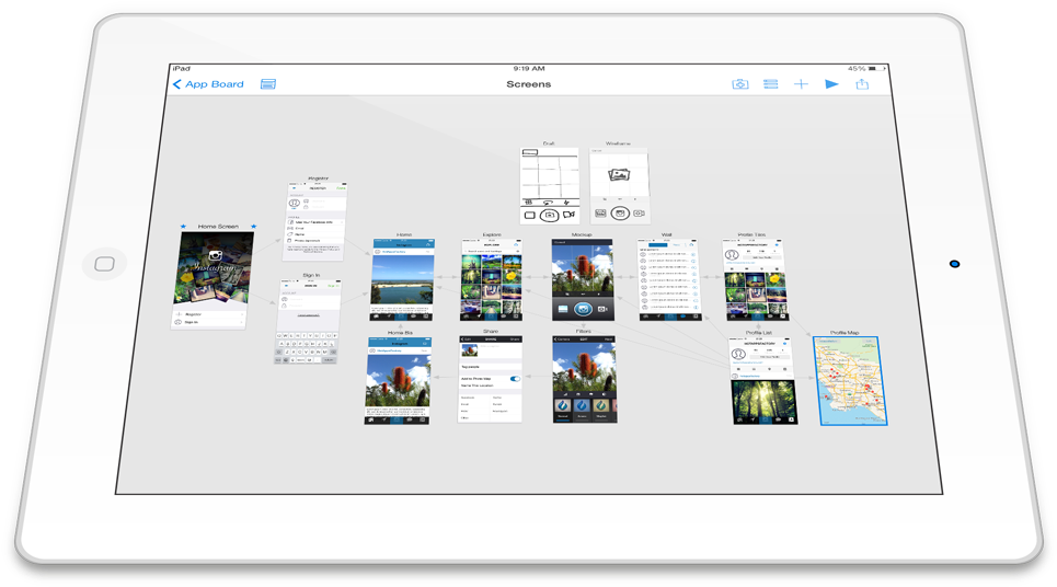 Mockup Iphone Screens View - Tablet Computer (980x619), Png Download