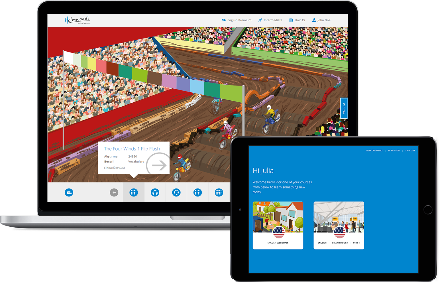 Macbook Ipad Mockup - Tablet Computer (1600x1062), Png Download