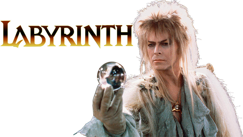 Labyrinth Image - David Bowie King In Labyrinth (1000x562), Png Download