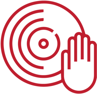 Dj Icon-01 - Circle (400x400), Png Download