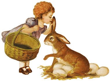 Vintage Easter Png (400x400), Png Download