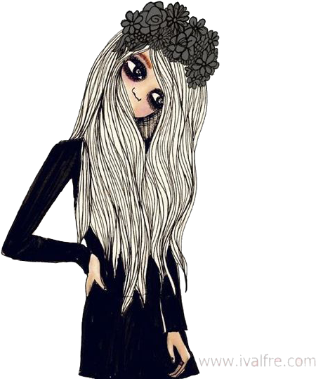 Source - - Not Goth Or Emo I Just Like (500x545), Png Download