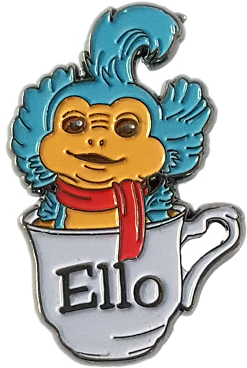 Labyrinth Soft Enamel Pin Badge - Cartoon (804x828), Png Download