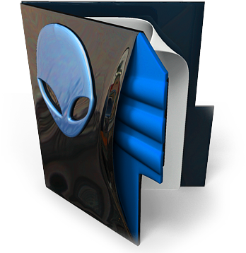 Alien Folder - Folder (365x365), Png Download