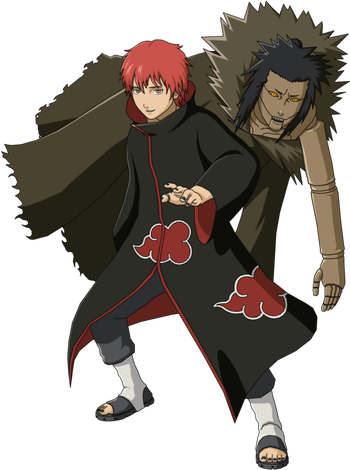 Sasori - Sasori Akatsuki (350x470), Png Download