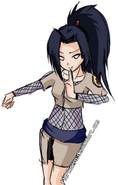 Naruto Oc - Hyuga Girl - Naruto Oc Female Hyuga (400x629), Png Download
