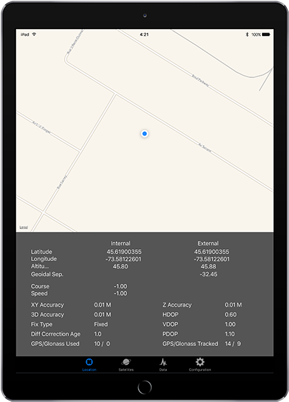 Isxblue Rtn, Rtk App For Ios - Ipad Pro (500x660), Png Download